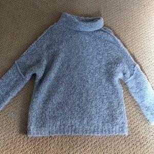 Free People oversized turtleneck sweater
